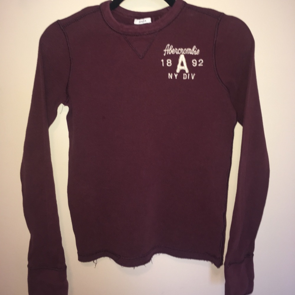 Boys “muscle fit” Abercrombie shirt